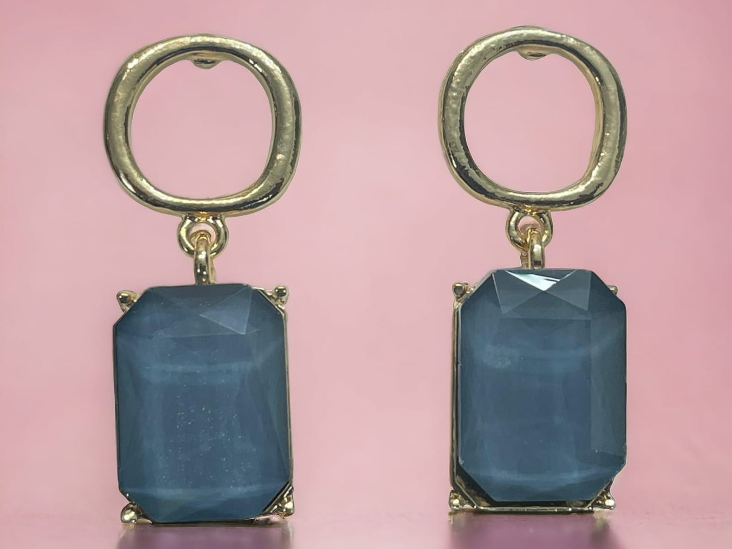 Pearline Rectangle Earring