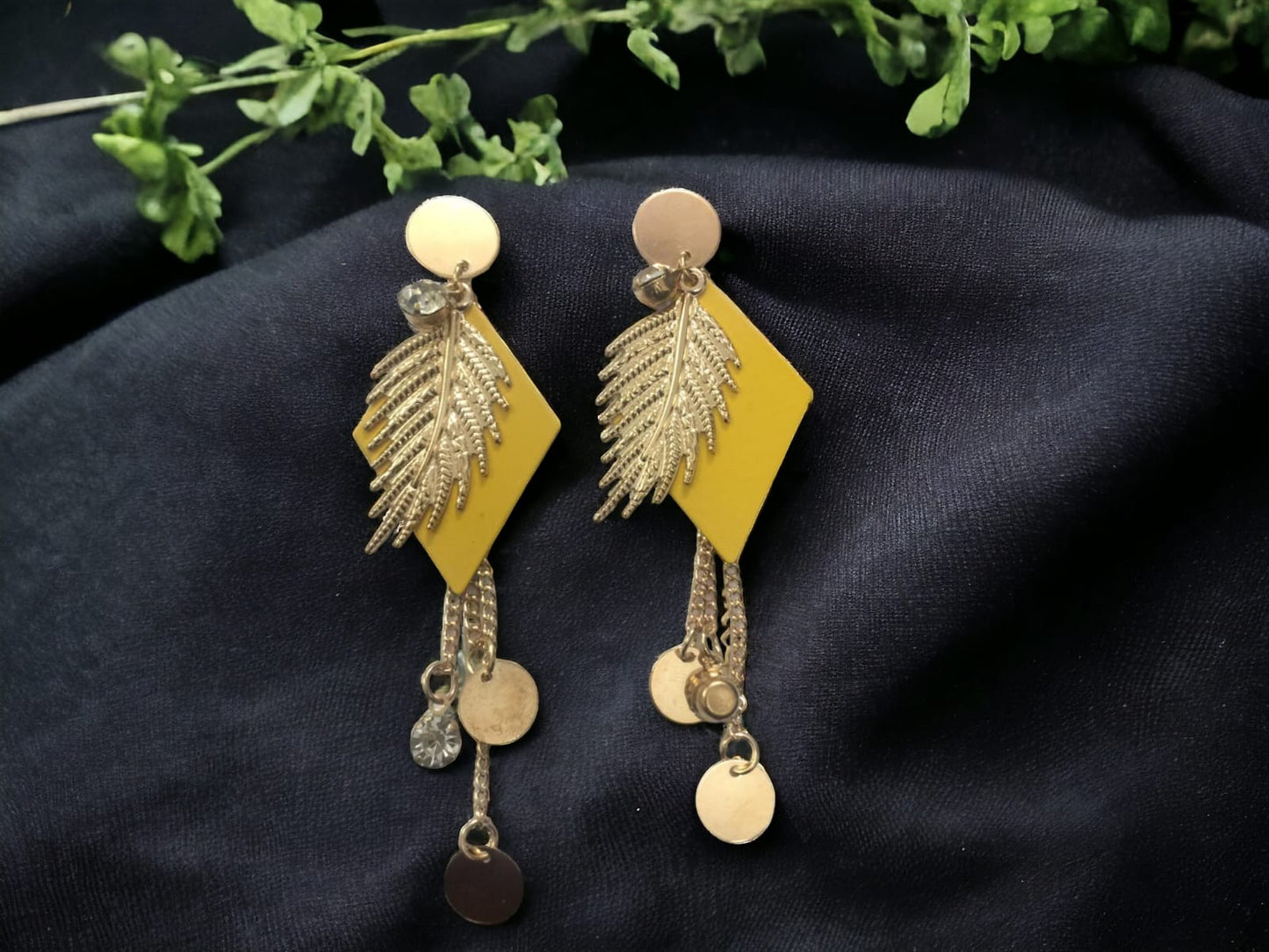 Drop Leaf Earrings