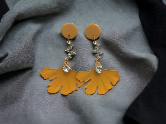 Leaf Long Earings