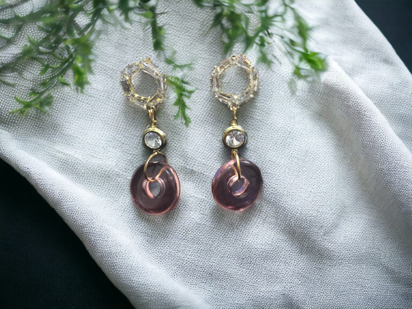 Glass Beads Earrings