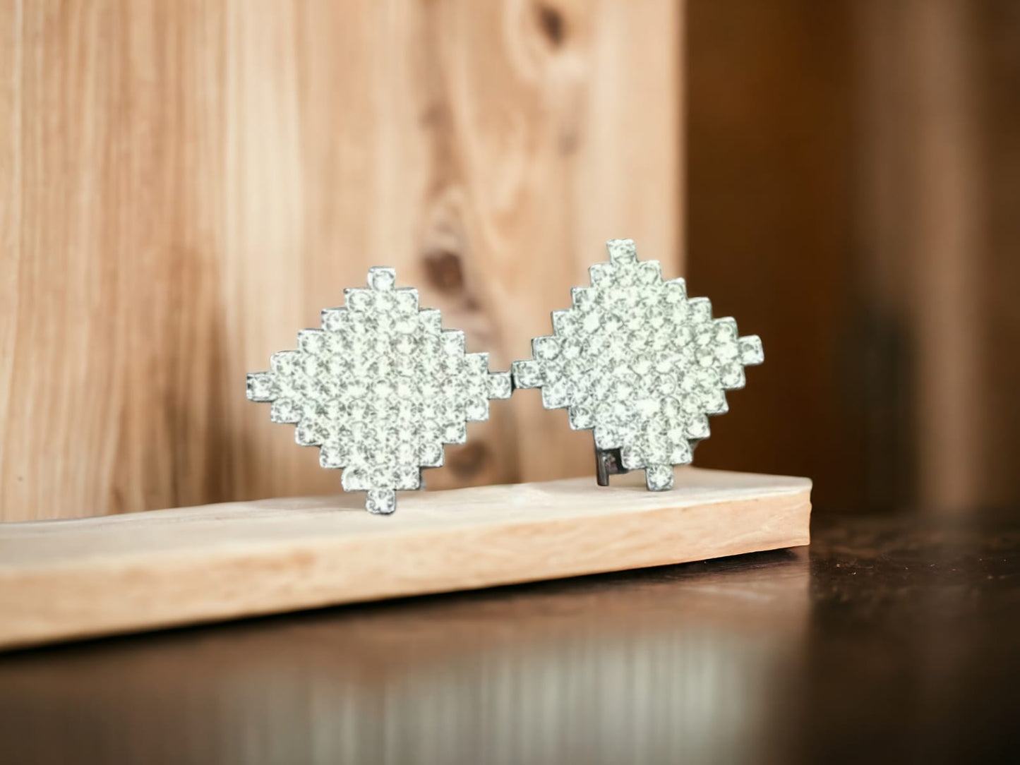 Diamond Shape Studs