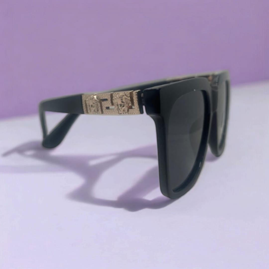 Black Golden Combination Sunglasses CV