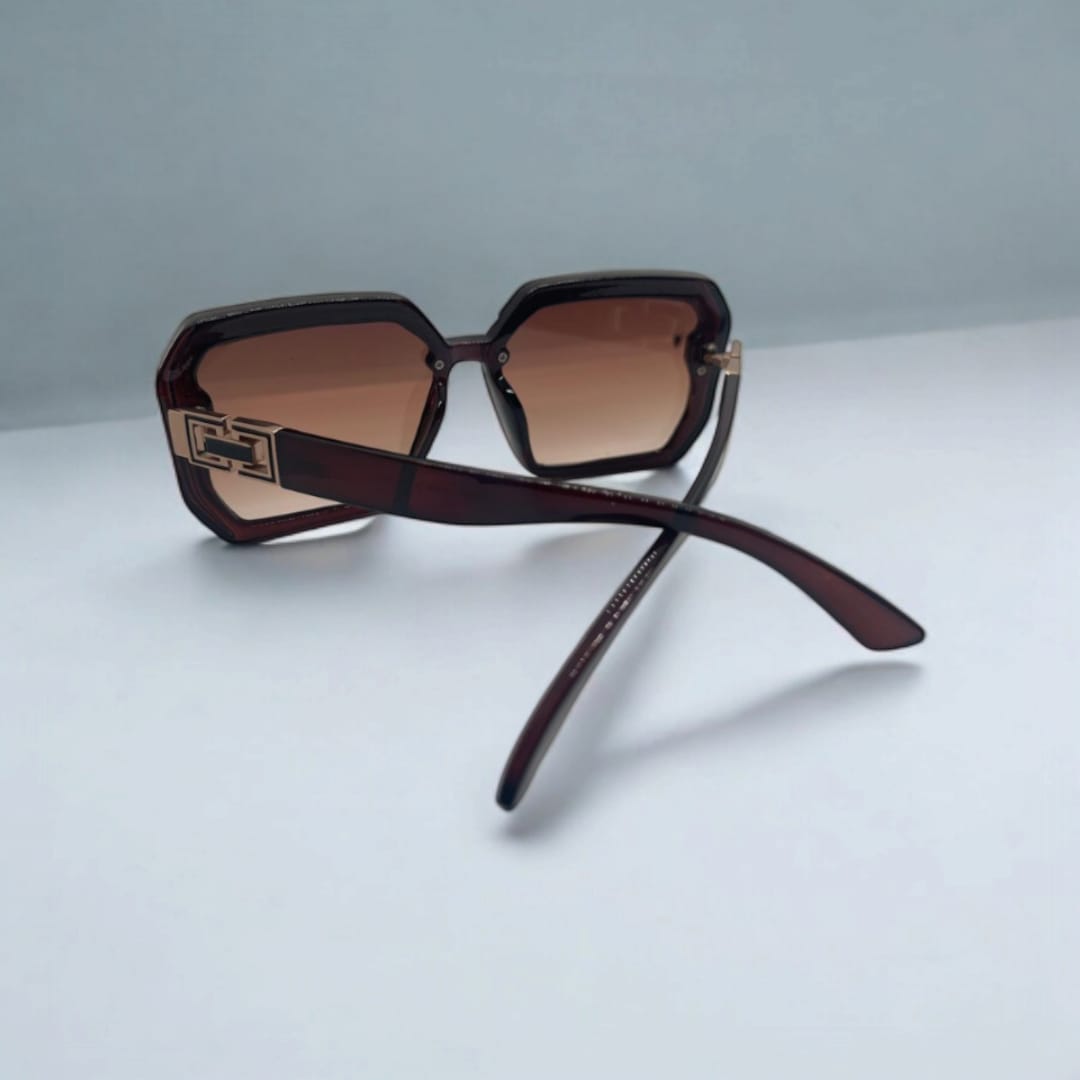 Large Square Gradient Suglasses