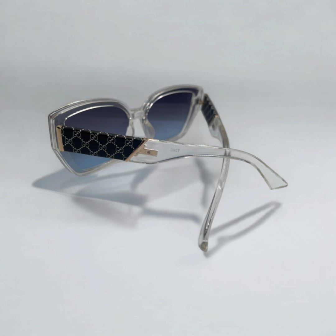 Crystal Cat Eye Sunglasses