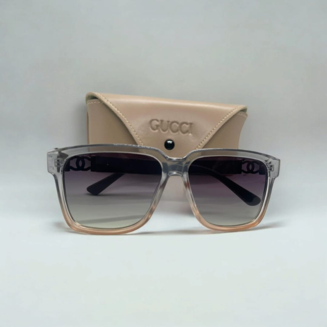 Silver Grey Luxury Sun glasses