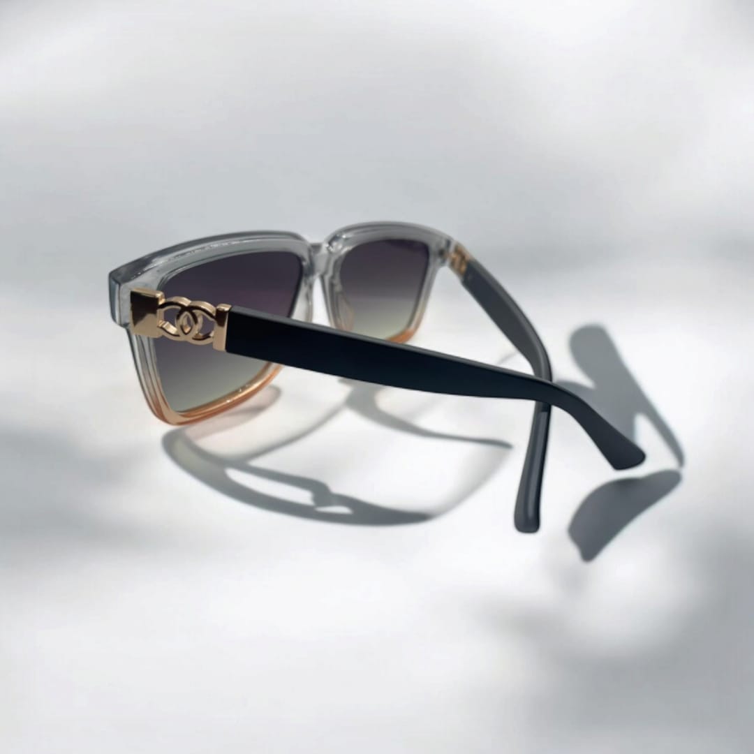 Silver Grey Luxury Sun glasses