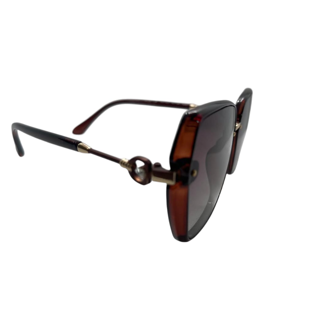 Square Brown Sunglasses