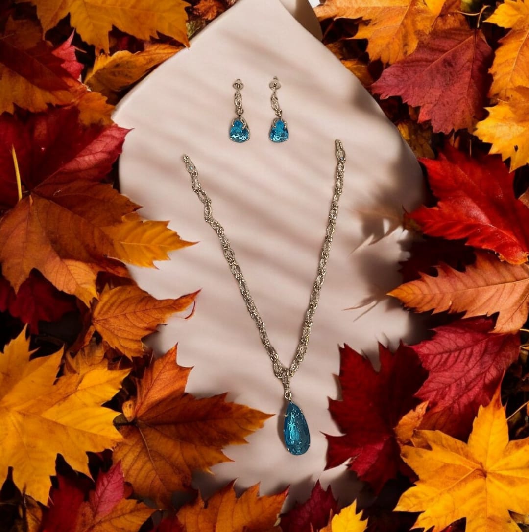 Water Drop Crystal Necklace