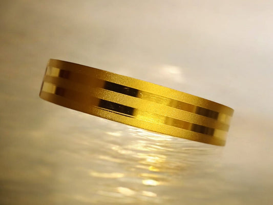 Golden Gold Stripes Bracelet