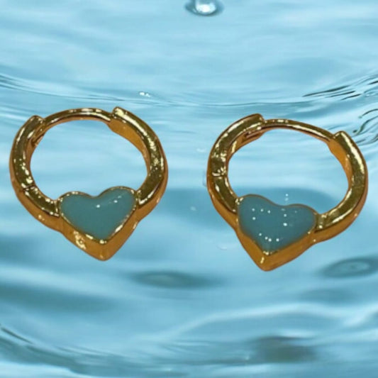 Exotic Heart Earrings